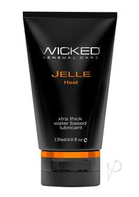 Wicked Jelle Heat Waterbase Anal Gel 4oz